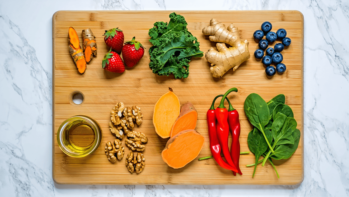 Aliments régime anti-inflammatoire