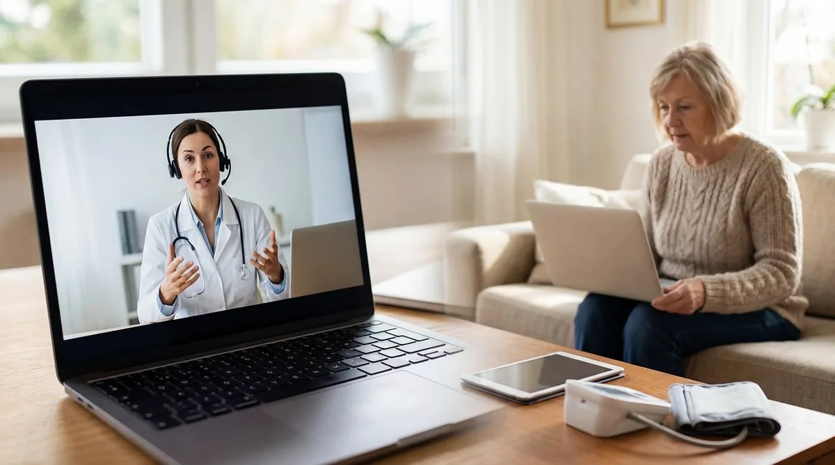 Personne prenant des notes pendant une consultation médicale sur les hormones