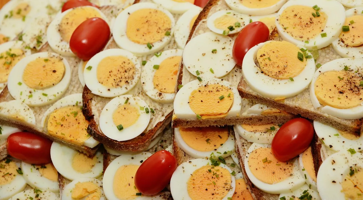 Petit-déjeuner riche en protéines avec yaourt grec et flocons d'avoine