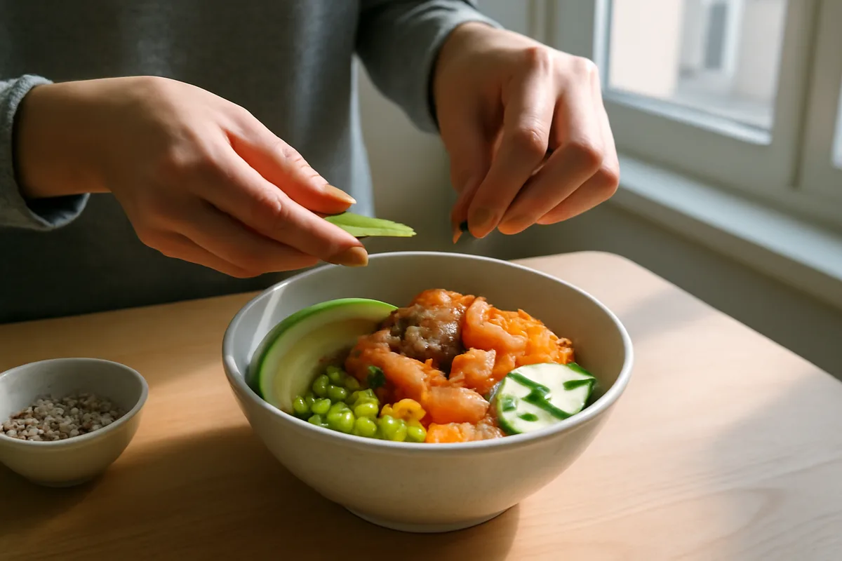 Recette de poké bowl sain façon Dr Bonne Bouffe pour un week-end hawaïen