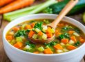 Recette de soupe rassasiante pour perdre du poids inspirée de Weight Watchers